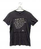 DIESELディーゼル）の古着「半袖カットソー」｜ブラック