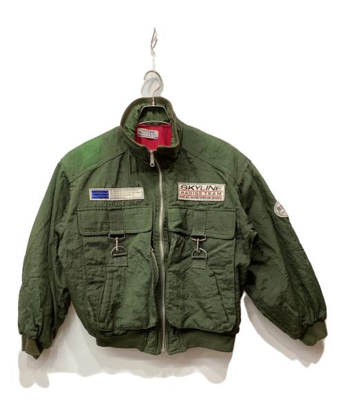 SKYLINE Racing Team（スカイライン レーシングチーム）SKYLINE Racing Team (スカイライン レーシングチーム) ジャケット グリーン サイズ:Lの古着・服飾アイテム