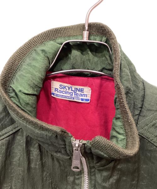 SKYLINE Racing Team（スカイライン レーシングチーム）SKYLINE Racing Team (スカイライン レーシングチーム) ジャケット グリーン サイズ:Lの古着・服飾アイテム