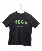 MSGMエムエスジーエム）の古着「半袖カットソー」｜ブラック