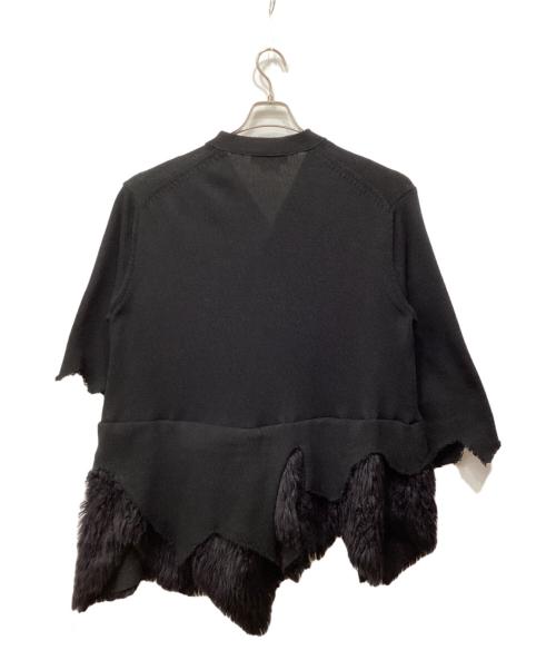 COMME des GARCONS（コムデギャルソン）COMME des GARCONS (コムデギャルソン) 厚手カーディガン ブラック サイズ:Mの古着・服飾アイテム