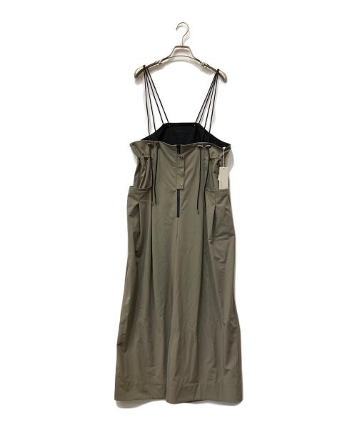 Ayane（アヤネ）ayane (アヤネ) タックワイドサロペット オリーブ サイズ:38の古着・服飾アイテム