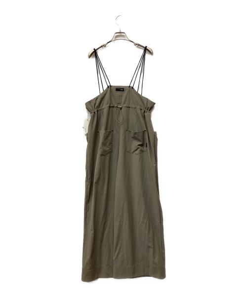 Ayane（アヤネ）ayane (アヤネ) タックワイドサロペット オリーブ サイズ:38の古着・服飾アイテム