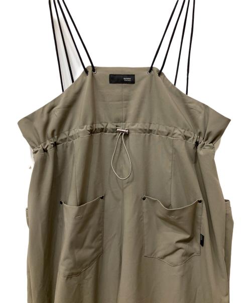 Ayane（アヤネ）ayane (アヤネ) タックワイドサロペット オリーブ サイズ:38の古着・服飾アイテム