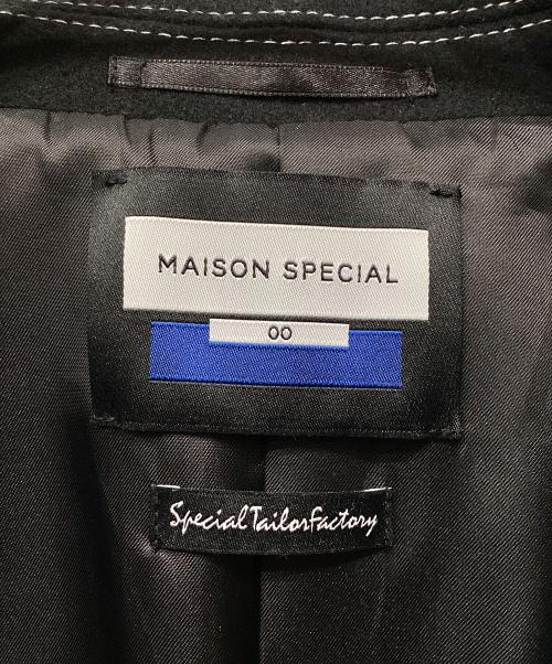 MAISON SPECIAL（メゾンスペシャル）MAISON SPECIAL (メゾンスペシャル) チェスターコート ブラック サイズ:Sの古着・服飾アイテム
