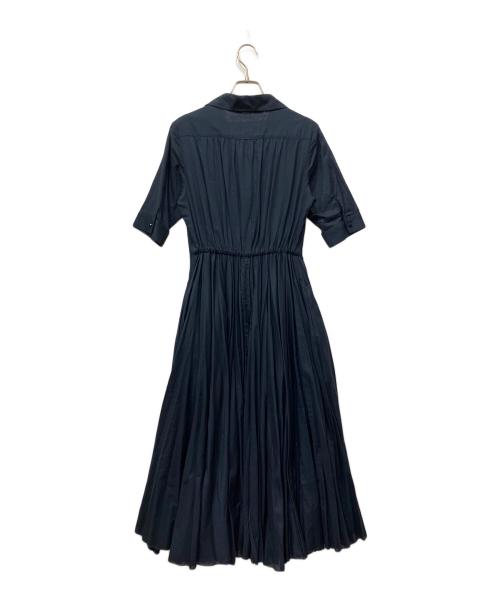 JENNE（ジェンヌ）JENNE (ジェンヌ) 半袖ワンピース ネイビー サイズ:Mの古着・服飾アイテム