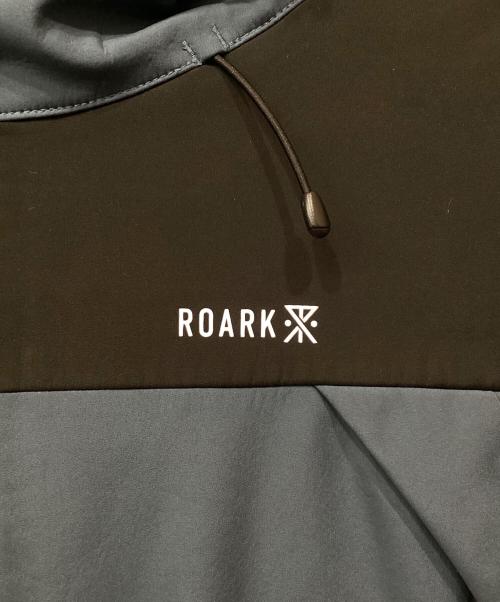 ROARK REVIVAL（ロアークリバイバル）ROARK REVIVAL (ロアークリバイバル) シェルジャケットパーカー グレー×ブラック サイズ:XLの古着・服飾アイテム