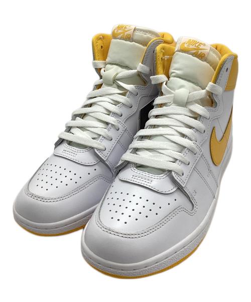 NIKE（ナイキ）NIKE (ナイキ) Jordan Air Ship University Gold(ジョーダン エア シップ ユニバーシティ ゴールド) ホワイト×イエロー サイズ:27㎝の古着・服飾アイテム
