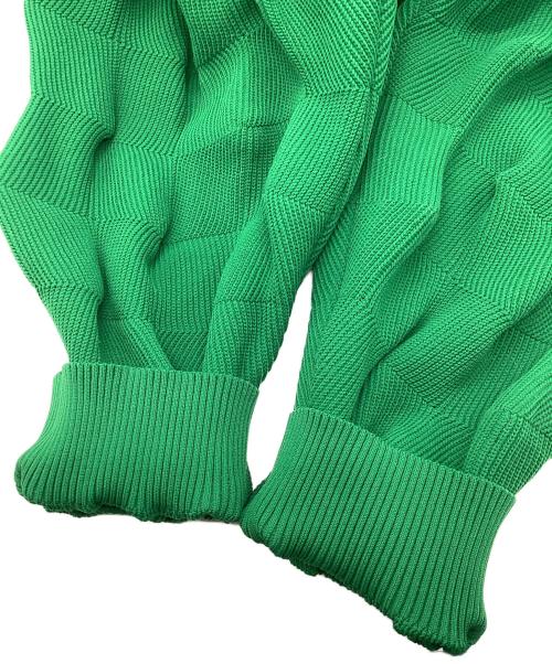 stein（シュタイン）stein (シュタイン) BUMPY PATTERNED KNIT グリーン サイズ:Mの古着・服飾アイテム