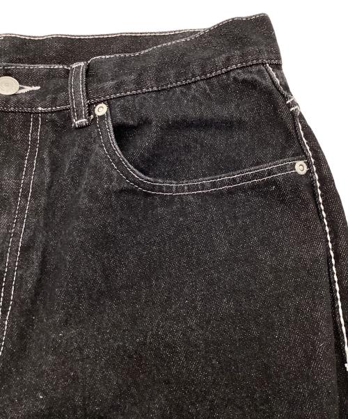 MOBB（モブ）MOBB (モブ) ワイドパンツ ブラック サイズ:Lの古着・服飾アイテム