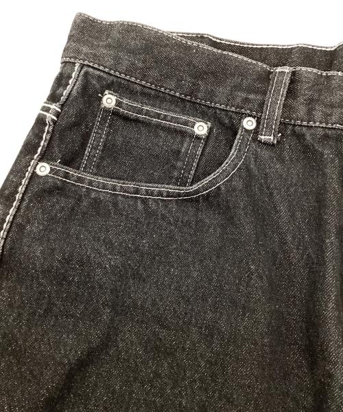 MOBB（モブ）MOBB (モブ) ワイドパンツ ブラック サイズ:Lの古着・服飾アイテム