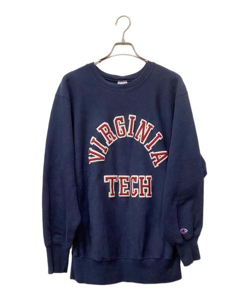 Champion REVERSE WEAVE（チャンピオン リバース ウィーブ）Champion REVERSE WEAVE (チャンピオン リバース ウィーブ) リバース ウィーブ スウェット ネイビー サイズ:XLの古着・服飾アイテム