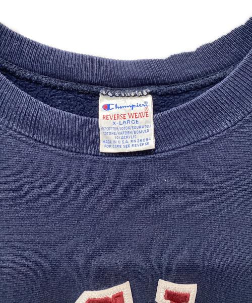 Champion REVERSE WEAVE（チャンピオン リバース ウィーブ）Champion REVERSE WEAVE (チャンピオン リバース ウィーブ) リバース ウィーブ スウェット ネイビー サイズ:XLの古着・服飾アイテム