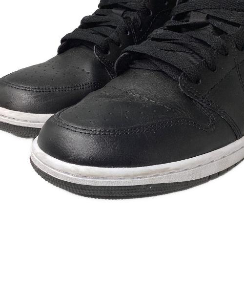 NIKE（ナイキ）NIKE (ナイキ) Air Jordan 1 Mid(エアジョーダン1 ミッド) ブラック×ゴールド サイズ:29㎝の古着・服飾アイテム