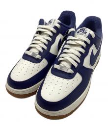 NIKE（ナイキ）の古着「NIKE AIR FORCE 1 '07 LV8(ナイキ エア フォース 1 '07 LV8)」｜ホワイト×ネイビー