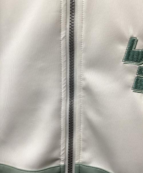 GALFY（ガルフィー）GALFY (ガルフィー) うらめしやパーカー グリーン×ホワイト サイズ:XLの古着・服飾アイテム