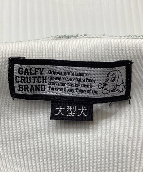 GALFY（ガルフィー）GALFY (ガルフィー) うらめしやパーカー グリーン×ホワイト サイズ:XLの古着・服飾アイテム