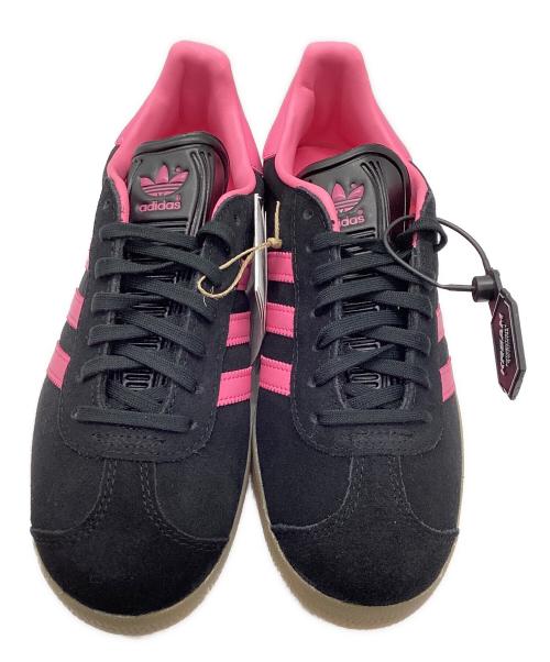 adidas（アディダス）adidas (アディダス) GAZELLE(ガゼル) ブラック×ピンク サイズ:23.5㎝の古着・服飾アイテム