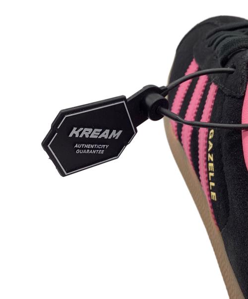 adidas（アディダス）adidas (アディダス) GAZELLE(ガゼル) ブラック×ピンク サイズ:23.5㎝の古着・服飾アイテム