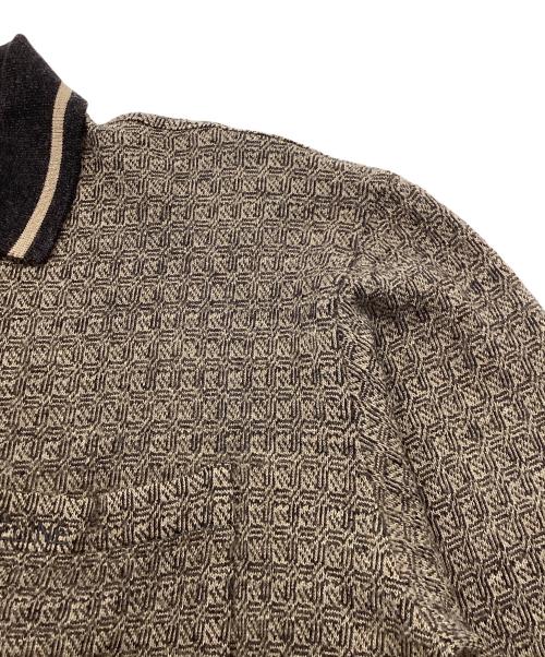 CELINE HOMME（セリーヌオム）CELINE HOMME (セリーヌオム) ニットポロ ベージュ サイズ:Sの古着・服飾アイテム