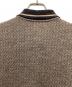 中古・古着 CELINE HOMME (セリーヌオム) ニットポロ ベージュ サイズ:S：7000円