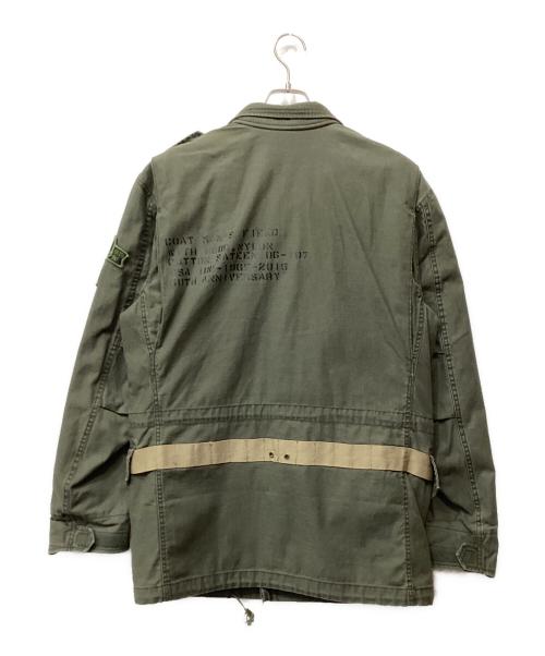 ALPHA INDUSTRIES（アルファインダストリーズ）ALPHA INDUSTRIES (アルファインダストリーズ) M-65　ミリタリージャケット カーキ サイズ:Lの古着・服飾アイテム