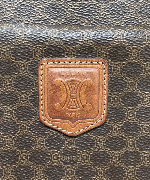 CELINE（セリーヌ）CELINE (セリーヌ) マカダム柄　トートバッグ ブラウンの古着・服飾アイテム