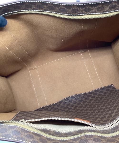 CELINE（セリーヌ）CELINE (セリーヌ) マカダム柄　トートバッグ ブラウンの古着・服飾アイテム