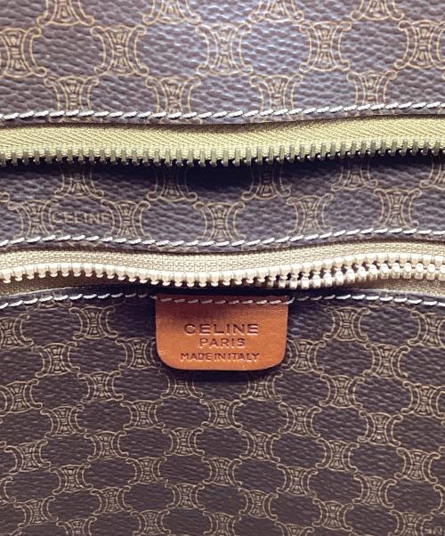 CELINE（セリーヌ）CELINE (セリーヌ) マカダム柄　トートバッグ ブラウンの古着・服飾アイテム