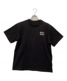 sacai×Geoff McFetridge（サカイ×ジェフ・マクフェトリッジ）の古着「半袖カットソー」｜ブラック