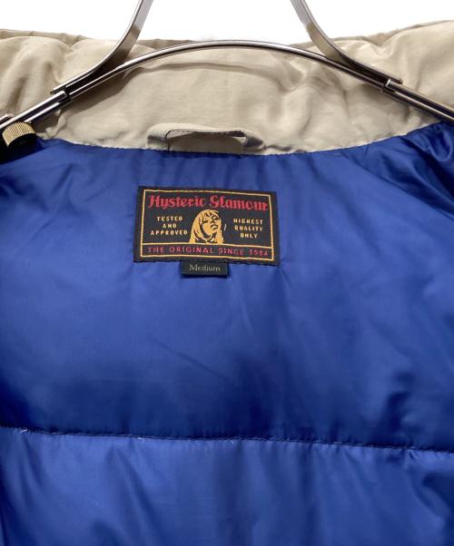 Hysteric Glamour（ヒステリックグラマー）Hysteric Glamour (ヒステリックグラマー) ヒステリックグラマー　ダウンジャケット ベージュ サイズ:Mの古着・服飾アイテム