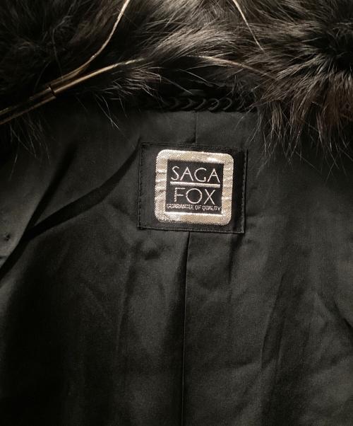 SAGA FOX（サガフォックス）SAGA FOX (サガフォックス) サガフォックス　毛皮 ブラック サイズ:13号の古着・服飾アイテム