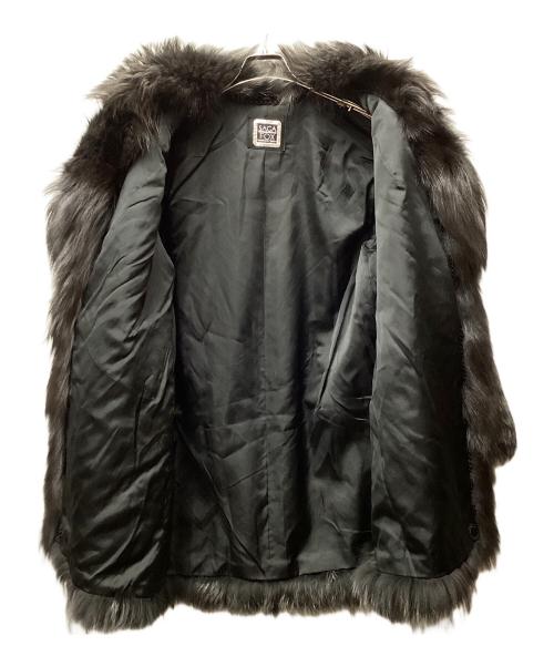 SAGA FOX（サガフォックス）SAGA FOX (サガフォックス) サガフォックス　毛皮 ブラック サイズ:13号の古着・服飾アイテム