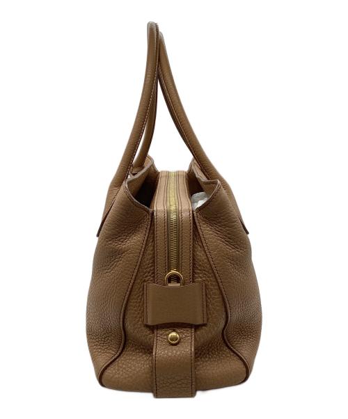 PRADA（プラダ）PRADA (プラダ) 2WAYバッグ キャメルの古着・服飾アイテム