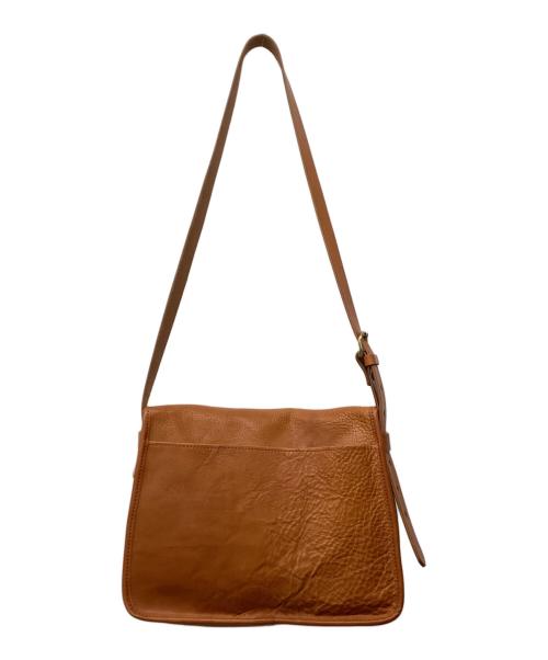 SLOW（スロウ）SLOW (スロウ) レザーショルダーバッグ ブラウンの古着・服飾アイテム