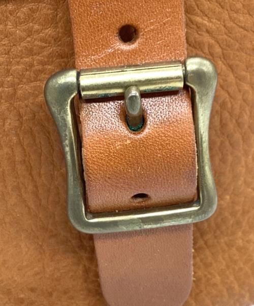 SLOW（スロウ）SLOW (スロウ) レザーショルダーバッグ ブラウンの古着・服飾アイテム