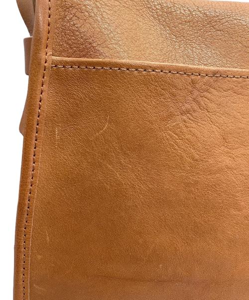 SLOW（スロウ）SLOW (スロウ) レザーショルダーバッグ ブラウンの古着・服飾アイテム