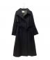 PUBLIC TOKYO（パブリックトウキョウ）の古着「アシメオーバーヨークコート」｜ブラック