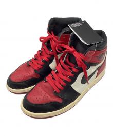 NIKE（ナイキ）の古着「Air Jordan 1 Retro High OG "Bred Toe"」｜レッド×ブラック