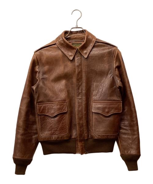 BUZZ RICKSON'S（バズリクソンズ）BUZZ RICKSON'S (バズリクソンズ) A-2フライトジャケット ブラウン サイズ:Sの古着・服飾アイテム
