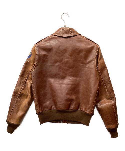 BUZZ RICKSON'S（バズリクソンズ）BUZZ RICKSON'S (バズリクソンズ) A-2フライトジャケット ブラウン サイズ:Sの古着・服飾アイテム
