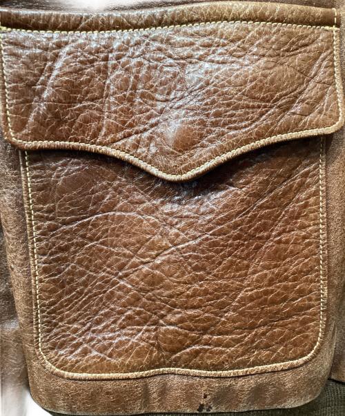 BUZZ RICKSON'S（バズリクソンズ）BUZZ RICKSON'S (バズリクソンズ) A-2フライトジャケット ブラウン サイズ:Sの古着・服飾アイテム