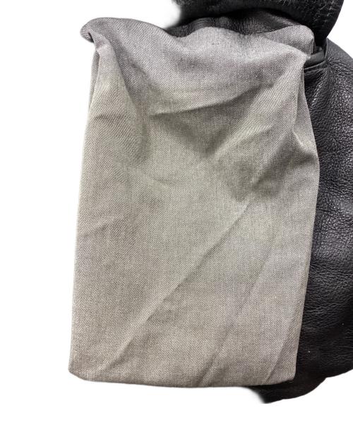 french bomber jack（フランス ボンバージャック）french bomber jack (フランス ボンバージャック) レザージャケット ブラック サイズ:Mの古着・服飾アイテム