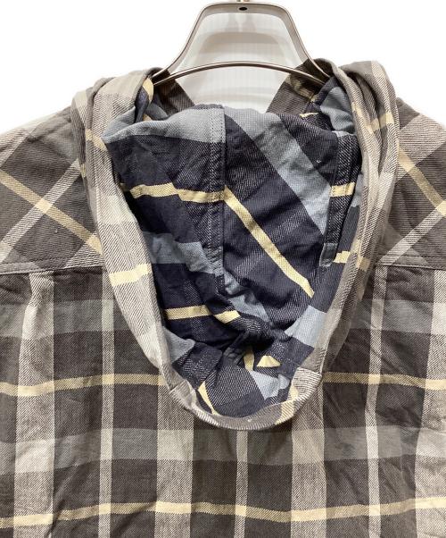 LITTLEBIG（リトルビッグ）LITTLEBIG (リトルビッグ) フーデットシャツ グレー サイズ:48の古着・服飾アイテム