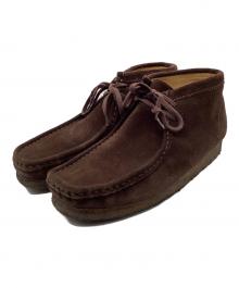 CLARKS ORIGINALS（クラークス オリジナルズ）の古着「ワラビーシューズ」｜ダークブラウン