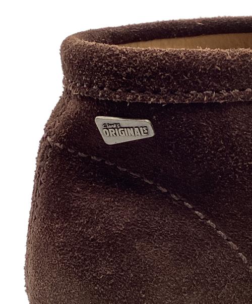 CLARKS ORIGINALS（クラークス オリジナルズ）CLARKS ORIGINALS (クラークス オリジナルズ) ワラビーシューズ ダークブラウン サイズ:UK8.5の古着・服飾アイテム