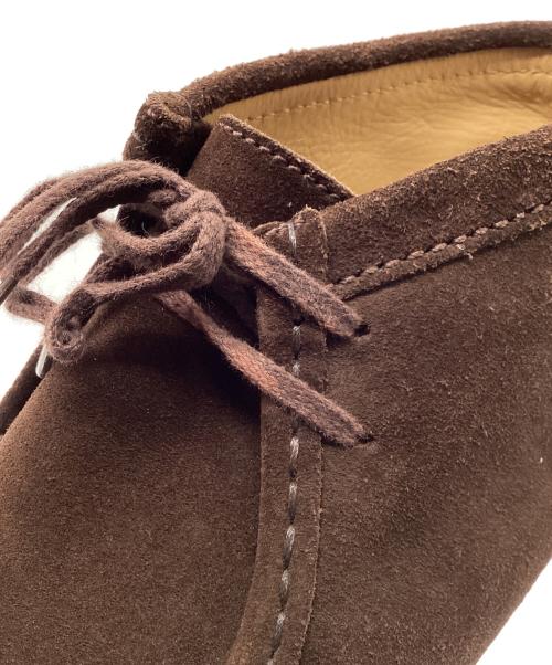 CLARKS ORIGINALS（クラークス オリジナルズ）CLARKS ORIGINALS (クラークス オリジナルズ) ワラビーシューズ ダークブラウン サイズ:UK8.5の古着・服飾アイテム