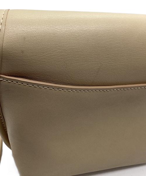 COACH（コーチ）COACH (コーチ) OLD COACH ミニショルダーバッグ ターンロック ベージュの古着・服飾アイテム