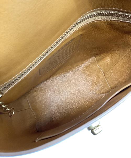 COACH（コーチ）COACH (コーチ) OLD COACH ミニショルダーバッグ ターンロック ベージュの古着・服飾アイテム