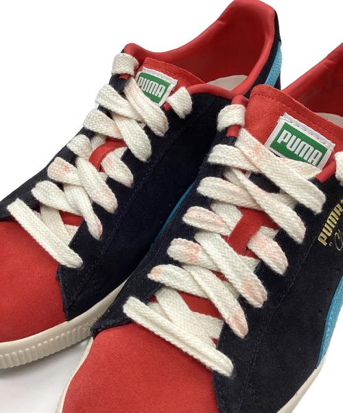 PUMA（プーマ）PUMA (プーマ) CLYDE OG(クライド OG) ネイビー×レッド×スカイブルー サイズ:28cmの古着・服飾アイテム